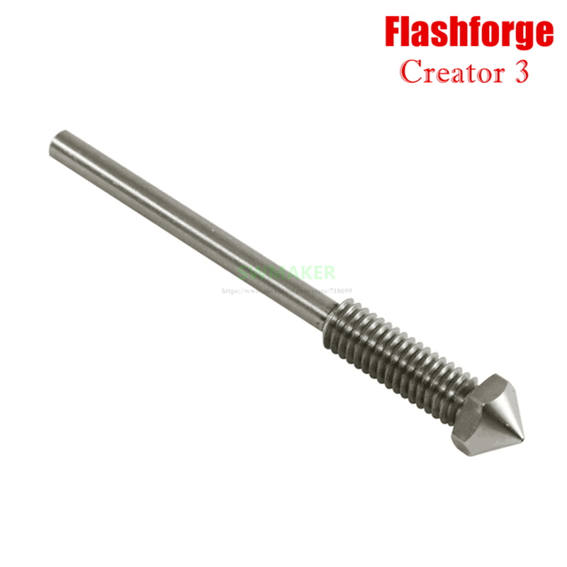 1pc Flashforge Creator 3 Nozzl - Ptfe Tape Thread ulasan dan harga
